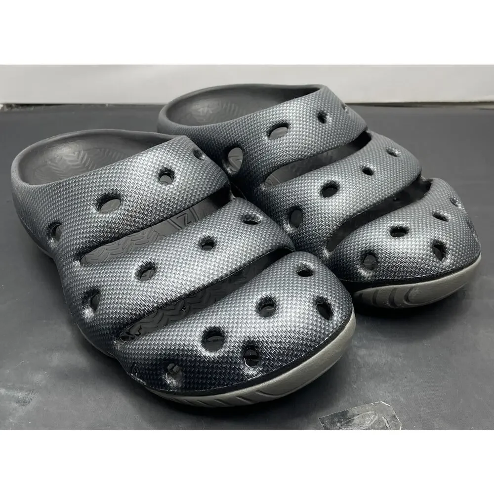 KEEN Yogui Arts Slipper Graphite Slip On Clogs Ye Shoes Mens Size 10 FAST SHIP - Picture 9 of 15